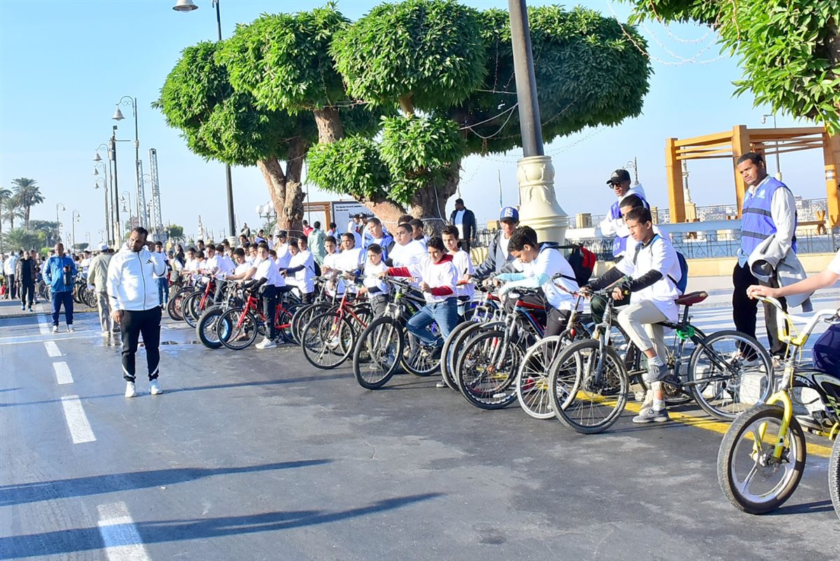 انطلق الماراثون &nbsp;بكورنيش النيل