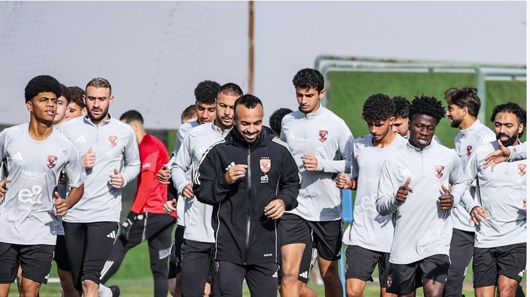 عودة محمد مجدي أفشة للتدريبات الجماعية