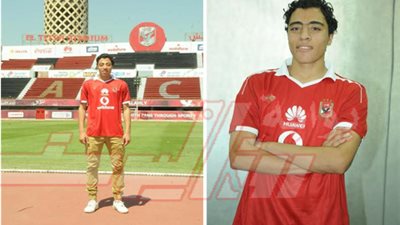 بالصور.. الظهور الأول لأكرم توفيق بالأهلي