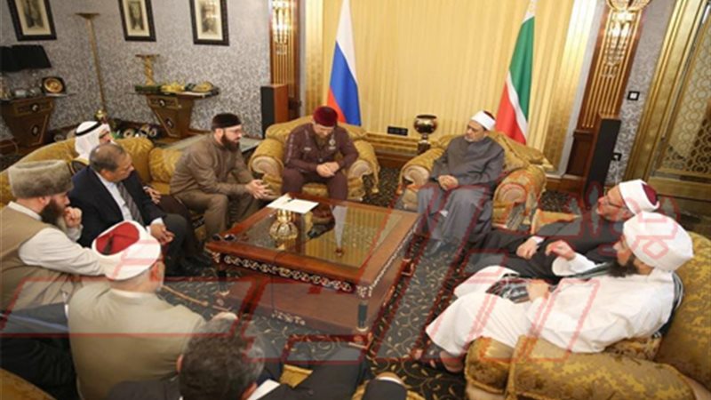 شيخ الأزهر خلال لقائه