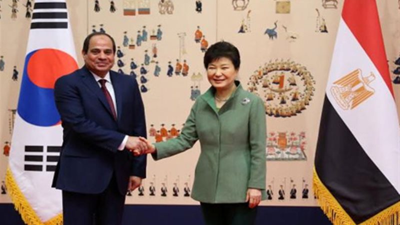 السيسي يلتقي برئيسة