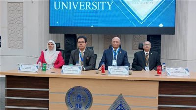 رئيس جامعة بنها يفتتح مؤتمر العلوم التطبيقية وتحديات التغيرات المناخية 