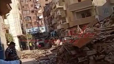 بالأسماء.. إصابة 6 أشخاص في انهيار منزل بملوي جنوب المنيا