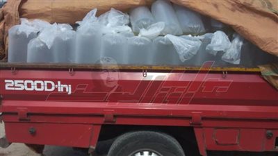 ضبط سيارة محملة بـ380 ألف وحدة زريعة بكفر الشيخ