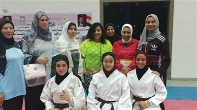 كاراتيه كفر الشيخ يحصد المركز الثاني في اللقاء الختامي للمشروع القومي لرياضة المرأة