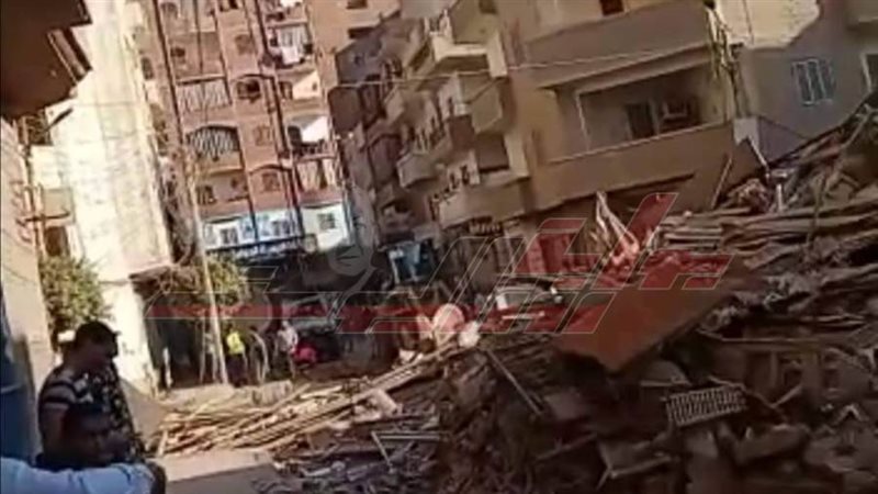 انهيار منزل بملوي