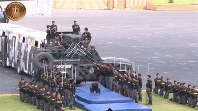 بالفيديو.. عروض للكفاءة القتالية وكمال الأجسام فى حفل تخرج طلبة كلية الشرطة