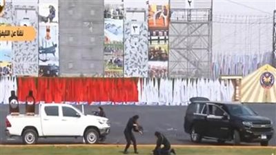 بالفيديو. .عرض لمجموعات قتالية نسائية لتأمين أحد الشخصيات فى حفل كلية الشرطة