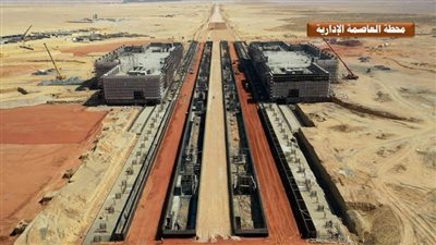 تصوير جوي لمحطات القطار الكهربائي السريع “العين السخنة - العلمين - مطروح - الفيوم