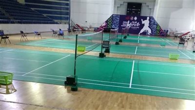 استاد القاهرة يستعد لبطولة مصر الدولية للريشة الطائرة