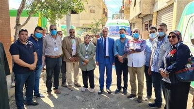 الكشف على ٢٠٧٧ مواطنًا فى قافلة طبية مجانية بقرية سنهور بالبحيرة