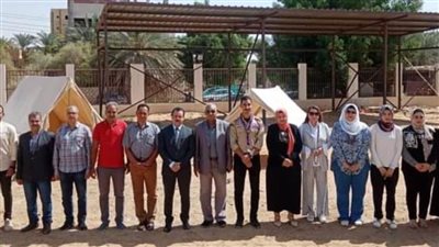 دراسة أولية لإعداد قادة الوحدات الجدد بجامعة الوادى الجديد   