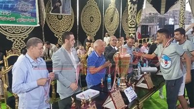 ختام دوري مستقبل وطن بكفر الشيخ الموسم الرابع وفوز بندر فوة بالبطولة 