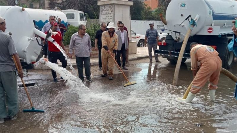محاكاة مواجهة الأمطار