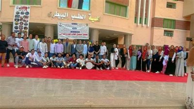 وسط حفل بهيج بيطري سوهاج تحتفل باستقبال ٥٣٧ طالبًا وطالبة