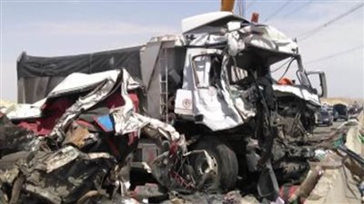 النيابة تأمر بضبط وإحضار قائد السيارة النقل المتسبب في حادثة الطريق الدائري