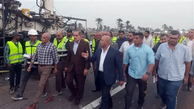 وزير النقل يتابع تطوير الطريق الدولي الساحلي في المسافة من دمياط حتى جمصة/المنصورة الجديدة