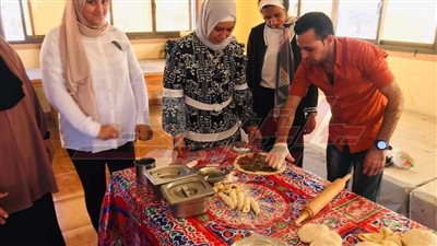 أندية الفتاة والمرأة بكفر الشيخ تنظم ورشة تدريبية للصناعات الغذائية ببيلا