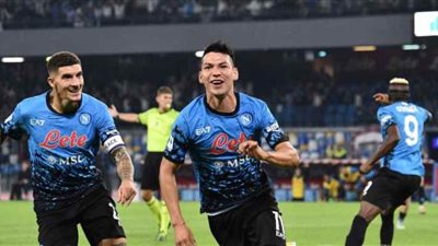 نابولي يستعيد صدارة الدوري الإيطالي بفوزه على بولونيا 3ـ2