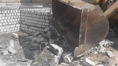 المنيا تواصل حملات إزالة التعديات على أملاك الدولة