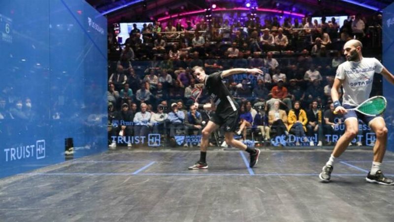 علي فرج نجم الإسكواش