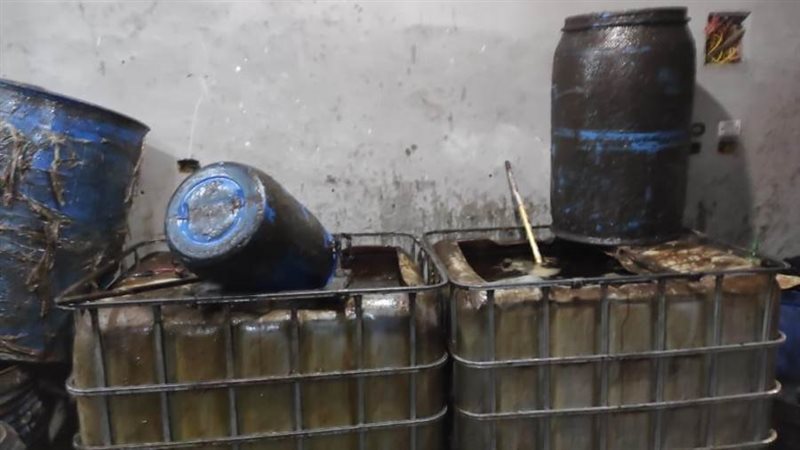 بعض المضبوطات