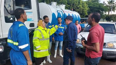 طوارئ بصرف الإسكندرية لمواجهة التقلبات الجوية 