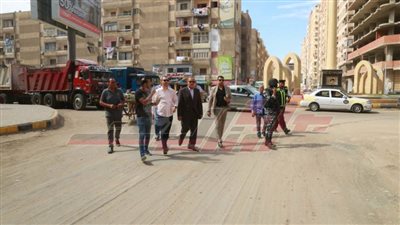 محافظ كفر الشيخ يتفقد الأعمال الجارية محور الـ47 و4 ميادين جديدة