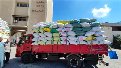 توريد 29102 طن أرز لشون ومخازن محافظة البحيرة