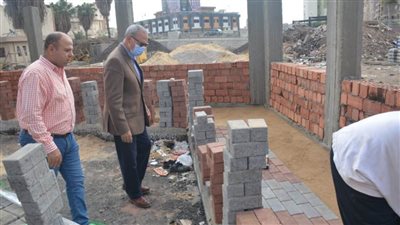 محافظ القليوبية يتابع المشروعات فى بنها.. وإزالة 65 حالة تعد 