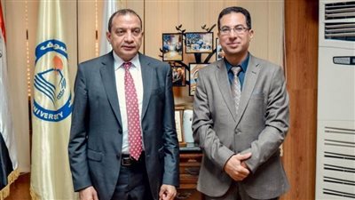 رئيس جامعة بني سويف يهنئ المجلات الحاصلة على أعلى تقييم من الأعلى للجامعات