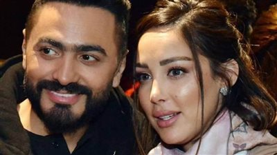 تامر حسني يحسم جدل انفصاله عن بسمة بوسيل