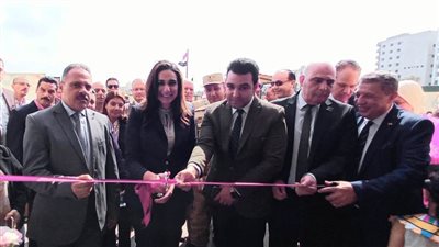 نائب محافظ البحيرة تفتح مدرسة الشهيد اللواء أ.ح محمد لطفي يوسف