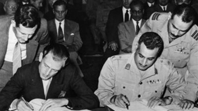 ذكرى مرور 68 عامًا على توقيع اتفافية الجلاء