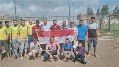 تصفيات الكرة الطائرة احتفالًا بذكرى نصر أكتوبر المجيد بمراكز شباب قلين 