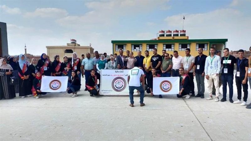 طلاب جامعة بنى سويف