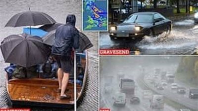 الأرصاد الجوية البريطانية تحذر من خطر الصواعق وانقطاع الكهرباء وغرق المنازل