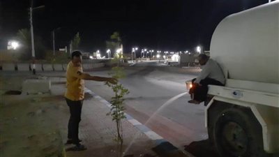 توفير المياه واتخاذ التدابير اللازمة لترشيد استهلاك الكهرباء بالحسنة في وسط سيناء