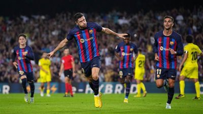 «ليفاندوفسكي» يقود برشلونة للفوز على فياريال بثلاثية نظيفة في الليجا الإسبانية