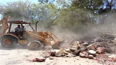 إزالة 39 حالة تعد على أراضي الغربية