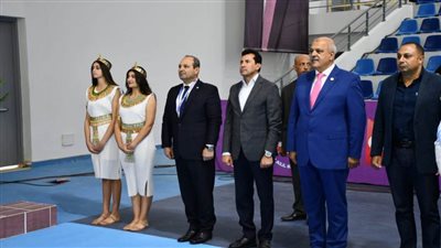 وزير الشباب والرياضة يشهد منافسات بطولة العالم للرماية بمدينة مصر الدولية للألعاب الأولمبية 
