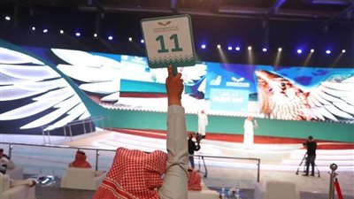 بيع 4 صقور بمبلغ 290 ألف ريالٍ في مزاد نادي الصقور السعودي