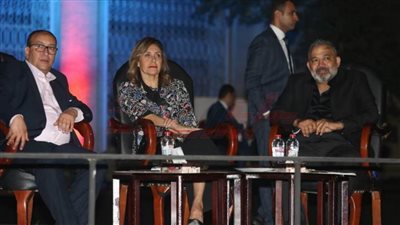 وزيرة الثقافة تشهد أول ليالي مهرجان الموسيقى العربية بدار الأوبرا المصرية 