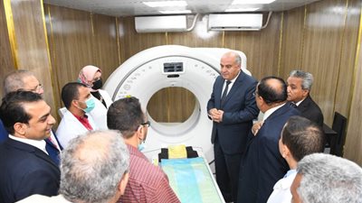  محافظ قنا يفتتح وحدة أشعة مقطعية بمستشفى قوص المركزي بتكلفة 4 ملايين جنيه وحديقة قفط