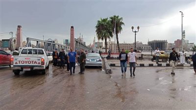 أمطار رعدية تضرب مراكز ومدن محافظة الدقهلية (صور)