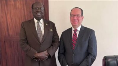  وزير شؤون الرئاسة بجنوب السودان يعرب عن تقديره لجهود مصر في تنظيم مؤتمر المناخ COP 27