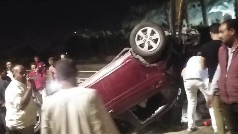 انقلاب سيارة ملاكي