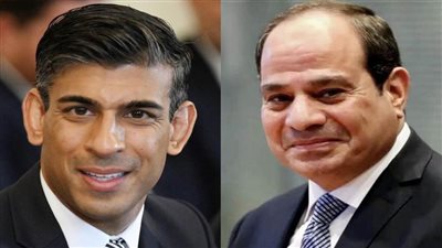الرئيس عبد الفتاح السيسي يهنئ ريشي سوناك على توليه رئاسة الحكومة البريطانية