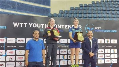 ذهبية هندية وأخرى كازاخستانية في اليوم الثاني ببطولة مصر الدولية لتنس الطاولة