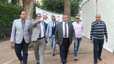 رئيس الوفد يتفقد الاستعدادات النهائية لانتخابات الهيئة العليا للحزب